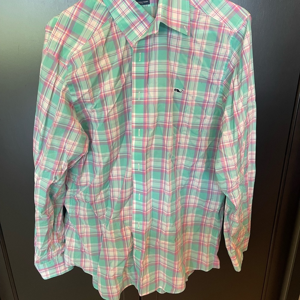 Vineyard Vines Men’s Slim Fit Button Down, size large
